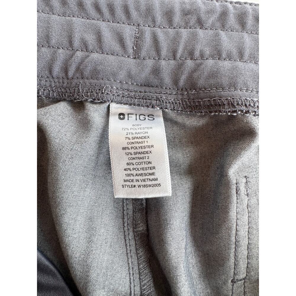 FIGS Zamora Jogger Scrub Pants Women's XL Graphite Gray PO 1683 Standard Rise - Picture 5 of 15